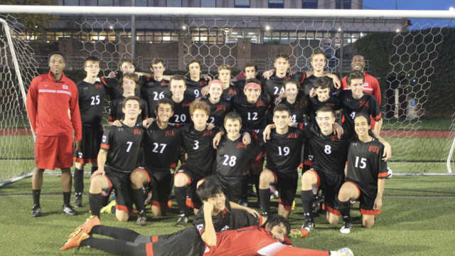 BUA Varsity Soccer team.